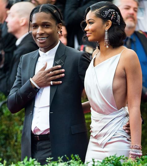 asap rocky talks chanel iman